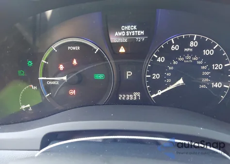 2010 Lexus Rx 450H from USA, damaged, VIN JTJBC1BA9A2024053